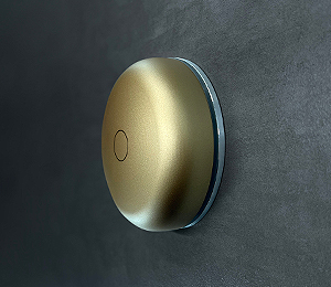 Floating Clear Horizontal LED Sign And Doorbell